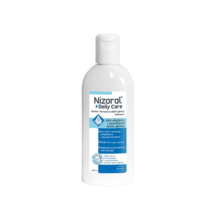 Nizoral Daily Care Shampoo voor de droge en gevoelige huid 200 ml