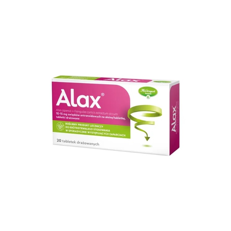 Alax 20 tablets