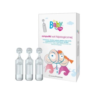 Babycap Saline 5ml x 10 ampoules
