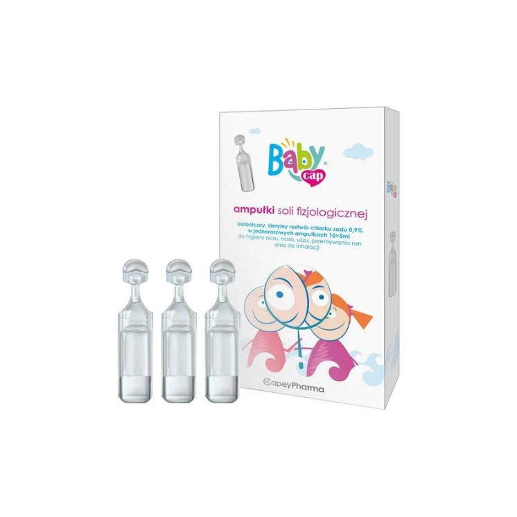 Babycap zoutoplossing 5 ml x 10 ampullen