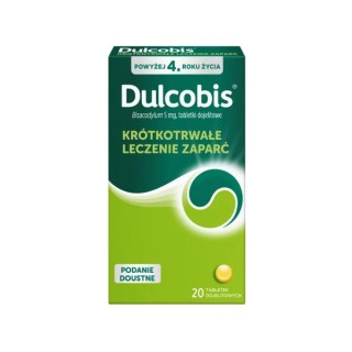 Dulcobis 5mg 20 tabletek