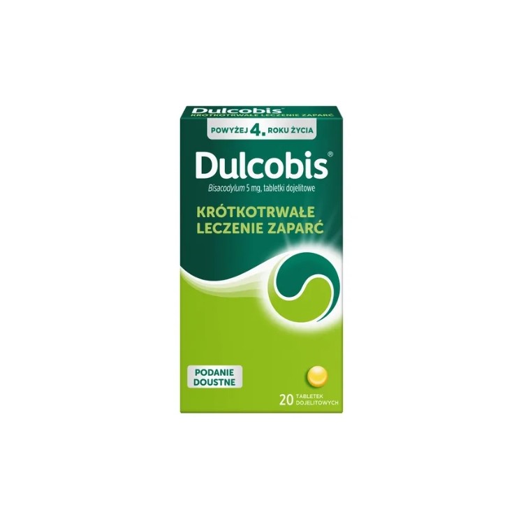 Dulcobis 5mg 20 tabletek