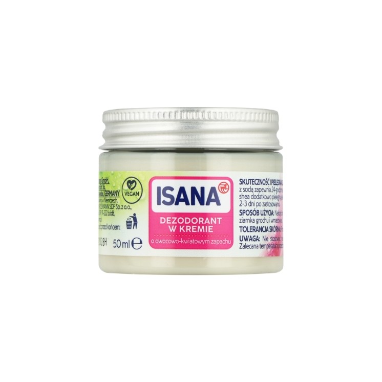 Isana Dezodorant w kremie dla kobiet 50 ml