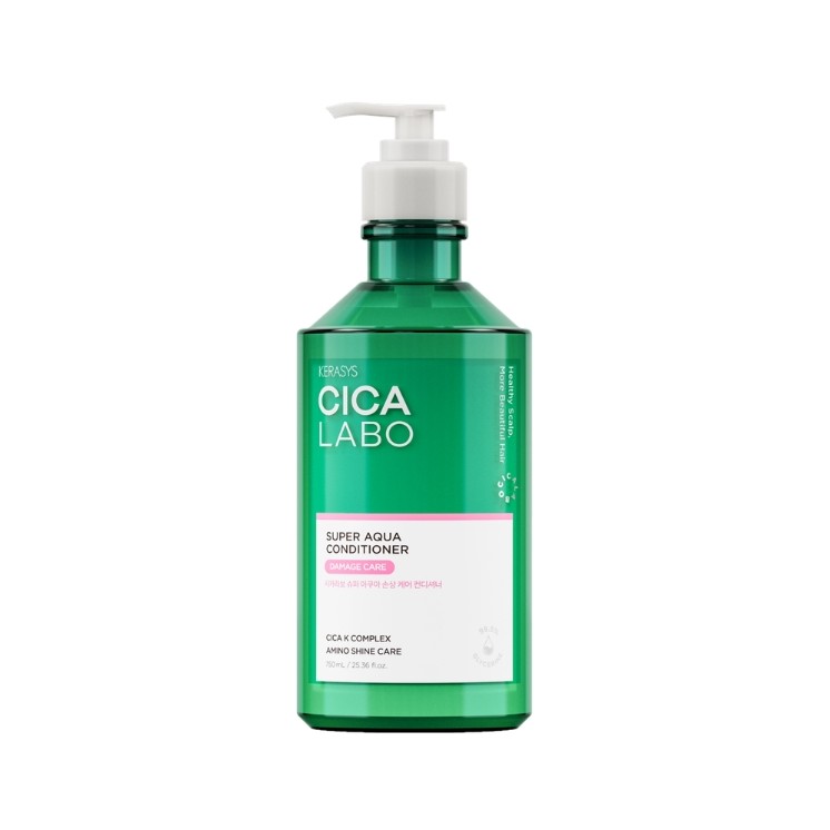 Kerasys Cica Labo Super Aqua Odżywka do włosów suchych, zniszczonych i osłabionych 750 ml