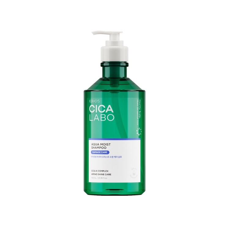 Kerasys Cica Labo Aqua Mist Shampoo for damaged and weakened hair 750 ml