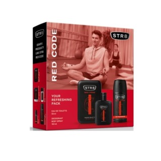 STR8 Red Code Gift Set Eau de Toilette 50 ml + Deodorant Spray 150 ml