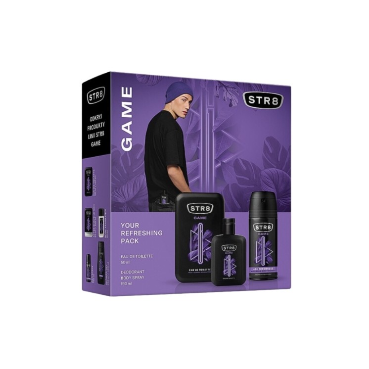 STR8 Game Gift Set Eau de Toilette 50 ml + Deodorant Spray 150 ml
