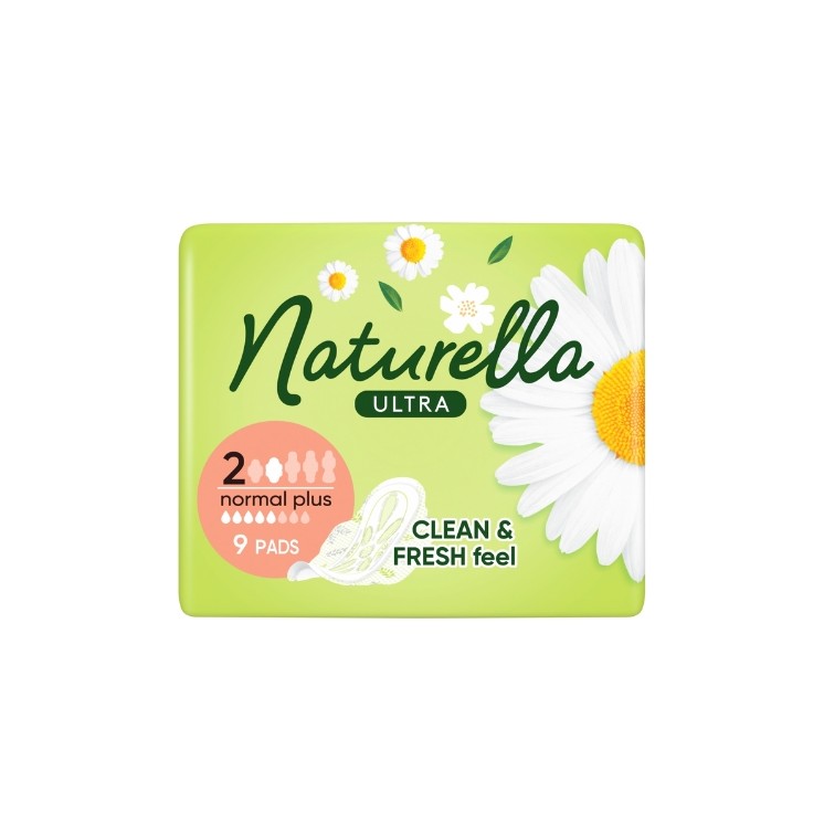 Naturella Ultra Normal Plus maandverband, 9 stuks