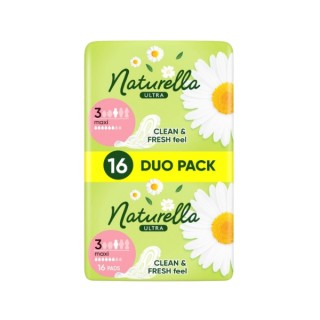 Naturella Duo Pack Ultra Maxi maandverband, 16 stuks
