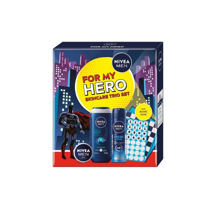 Nivea Men For My Hero Zestaw prezentowy dla mężczyzn 