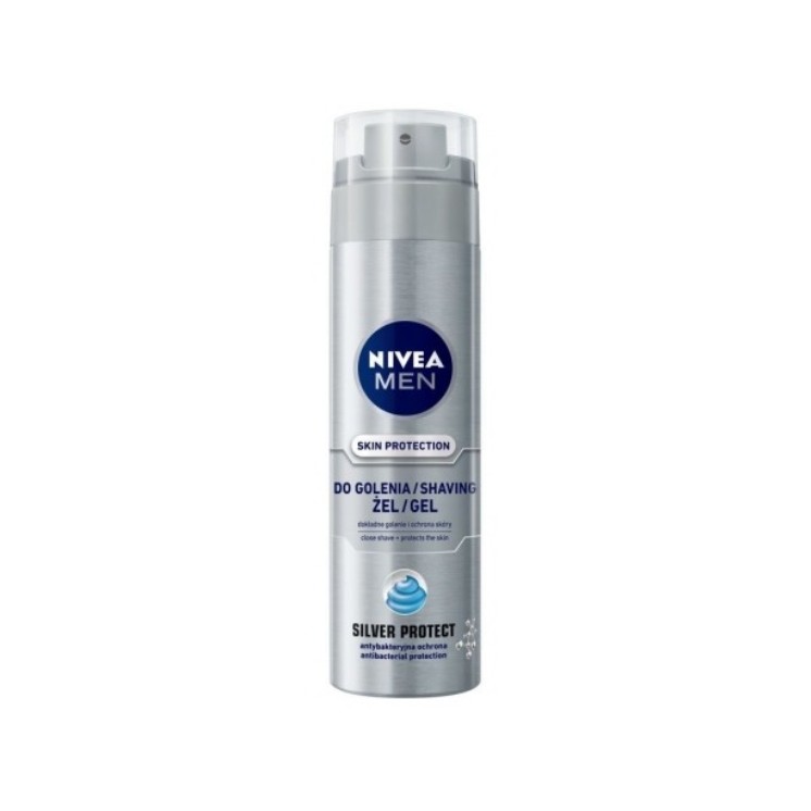 Nivea Men Silver Protect Żel do golenia 200 ml
