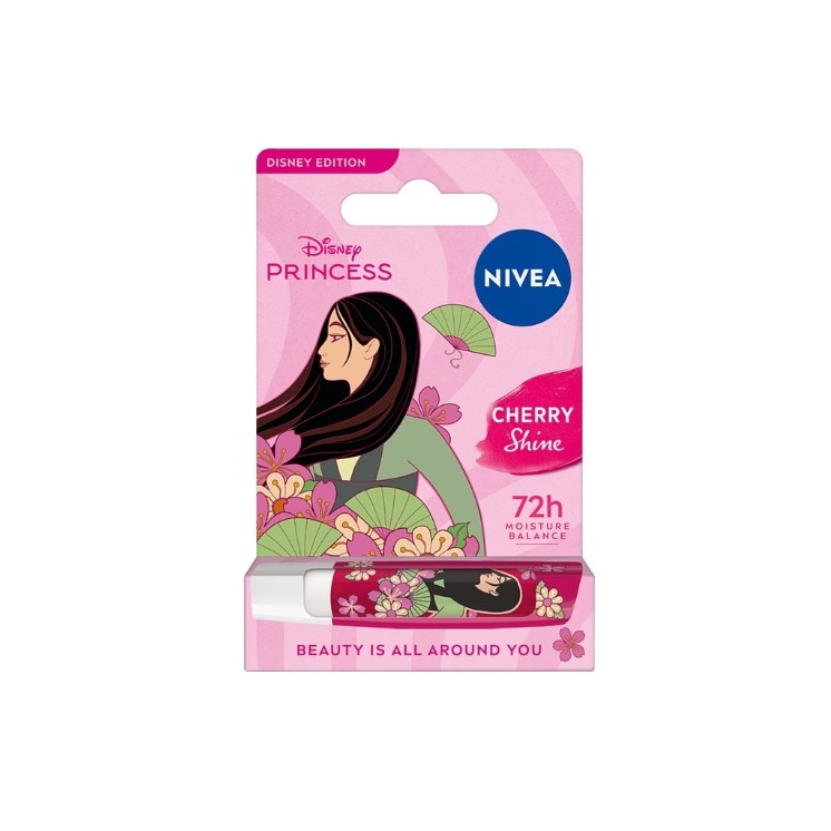 Nivea Protective Lipstick Disney Princess Cherry Shine 4,8 ml
