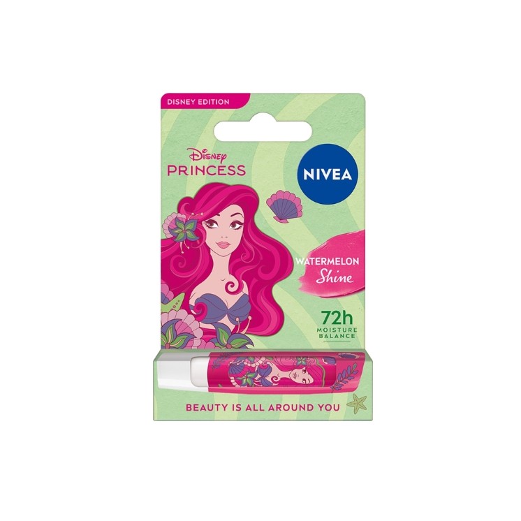 Nivea Protective Lipstick Disney Princess Watermelon Shine 4,8 ml