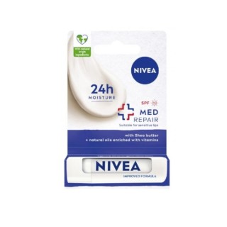 Nivea Protective Lip Balm Med Repair SPF15 4,8 ml