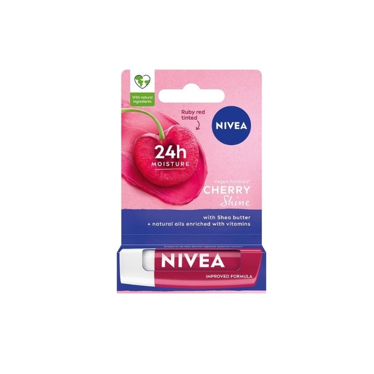Nivea Protective Cherry Shine Lipstick 4.8 ml