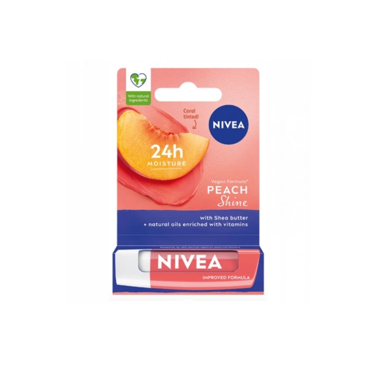 Nivea Protective Lipstick Peach Shine 4,8 ml