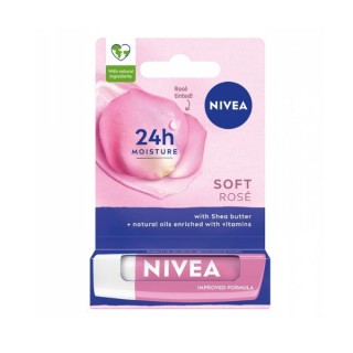 Nivea ochronna Pomadka do ust Soft Rose 4,8 ml