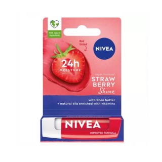 Nivea ochronna Pomadka do ust Strawberry Shine 4,8 ml