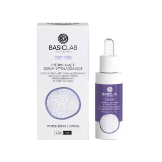 BasicLab Esteticus Firming Face Serum with 7% Pure Copper Peptides and 30% Biomimetic Peptides 30 ml
