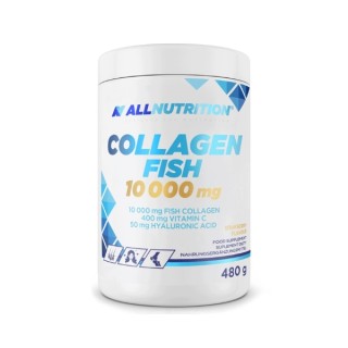 AllNutrition Collagen Vis 10000mg Aardbei 480 g