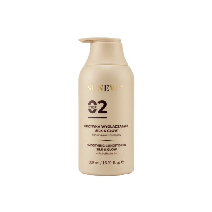 Sunew Med+ Silk & Glow Smoothing Hair Conditioner 500 ml
