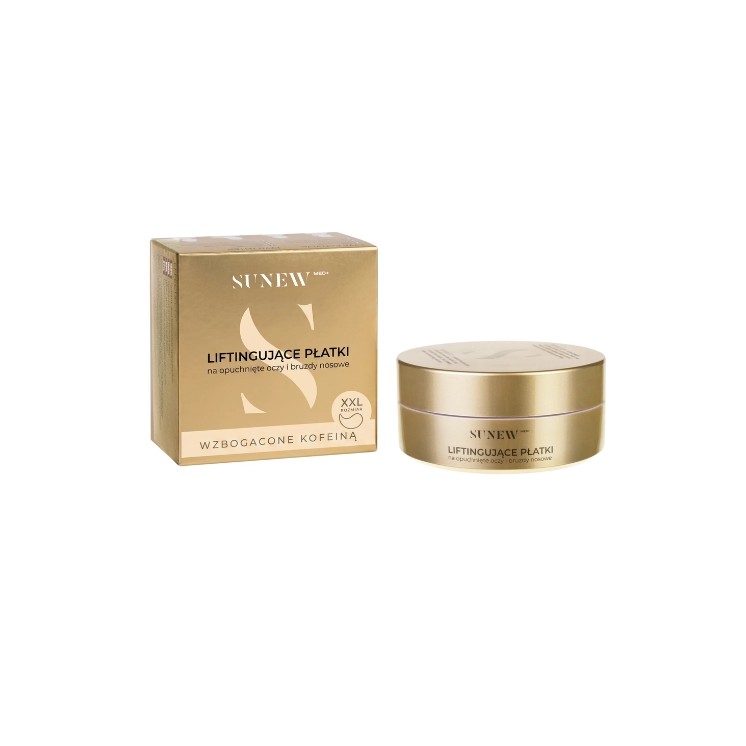 Sunew Med+ Lifting Oogpatches Verrijkt met Cafeïne 60 Stuks