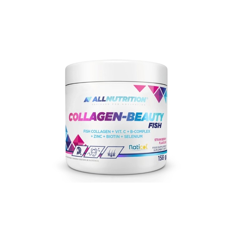 AllNutrition Collagen - Beauty Vis Aardbei 158 g