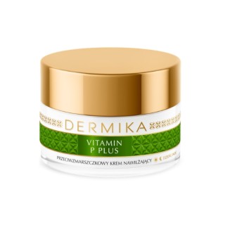 Dermika Vitamine P Plus Hydraterende Anti-Rimpelcrème voor de Huid met Haarvaten 50 ml