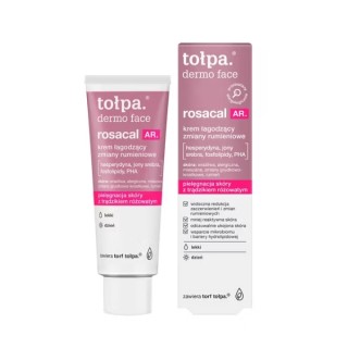 Tołpa Dermo Face Rosacal AR. Crème voor het verzachten van roodheid 40 ml