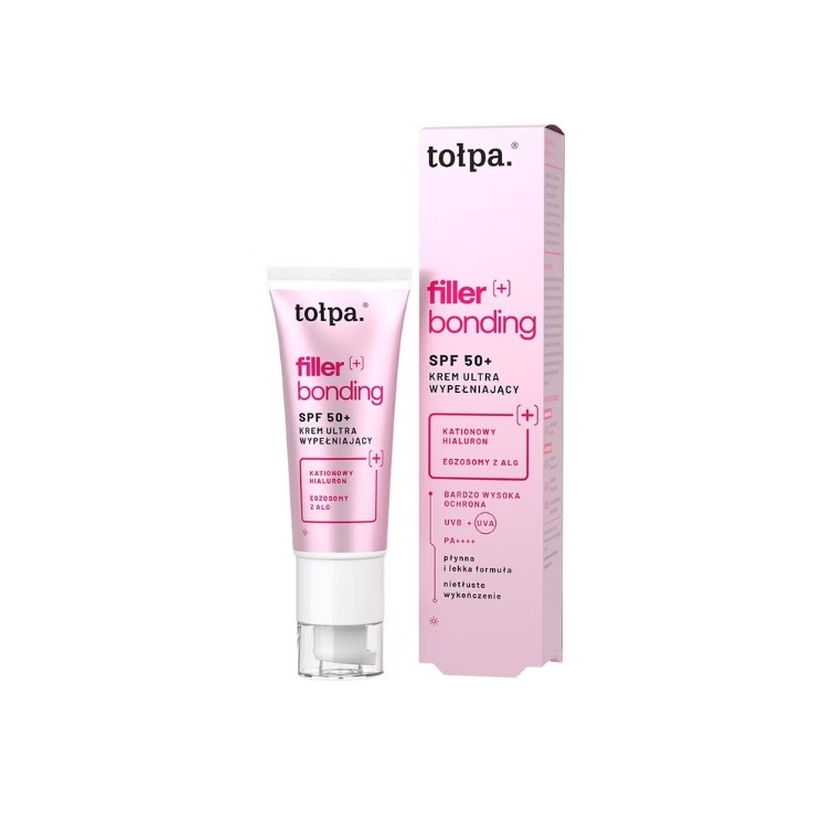Tołpa Filler (+) Bonding ultra wypełniający Krem do twarzy SPF50+ 40 ml