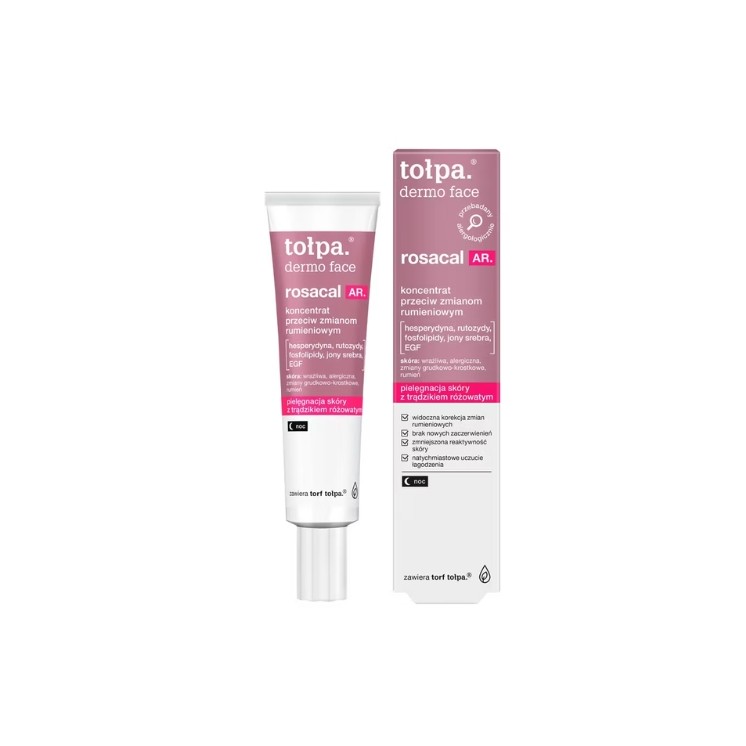Tołpa Dermo Face Rosacal AR. Anti-erythema Nachtconcentraat 40 ml
