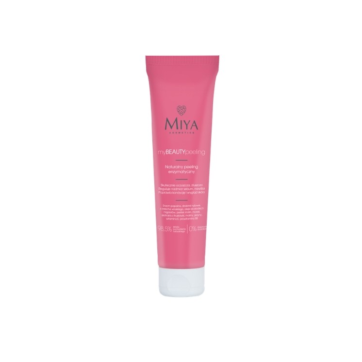 Miya Cosmetics myBEAUTYpeeling natuurlijke enzymatische Peeling gezichtsscrub 60 ml