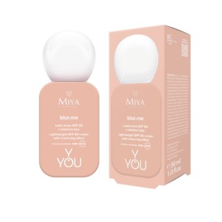 Miya Cosmetics Y.YOU blur.me lekki Krem do twarzy wyrównujący do twarzy SPF50 30 ml