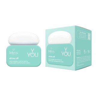 Miya Cosmetics Y.YOU shine .off matterende gezichtscrème 50 ml