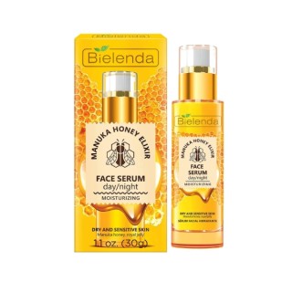 Bielenda Manuka Honey Nutri Elixir odżywczo-nawilżające Serum do twarzy dzień/noc 30 ml