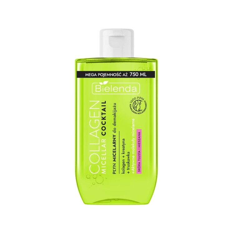 Bielenda Collagen Micellar Fluid voor de vette en gecombineerde huid 750 ml