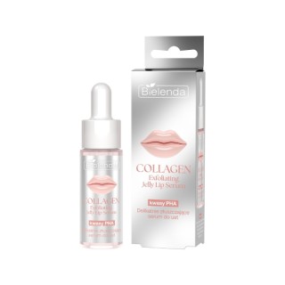 Bielenda Collagen Jelly Lip Mask gently exfoliating lip serum 10 ml