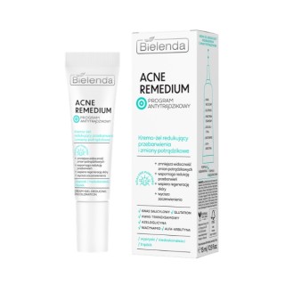 Bielenda Acne Remedium punktowy Kremo-żel redukujący przebarwienia i zmiany trądzikowe 15 ml