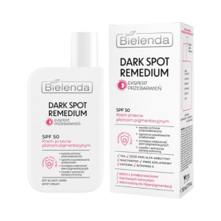 Bielenda Dark Spot Remedium Face Cream Against Pigmentation Spots SPF50 40 ml