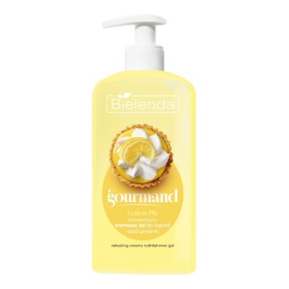 Bielenda Gourmand Lemon Pie Verfrissende, Romige Bad- en Douchegel 300 ml