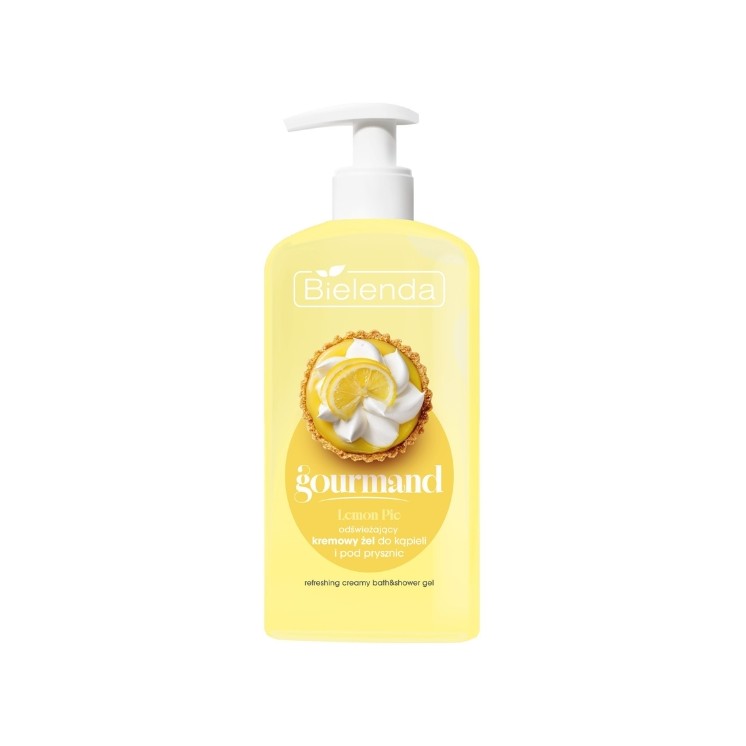 Bielenda Gourmand Lemon Pie Verfrissende, Romige Bad- en Douchegel 300 ml