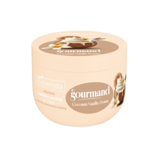 Bielenda Gourmand Coconut-Vanilla Donut odżywczy, kremowy Peeling do ciała 250 g