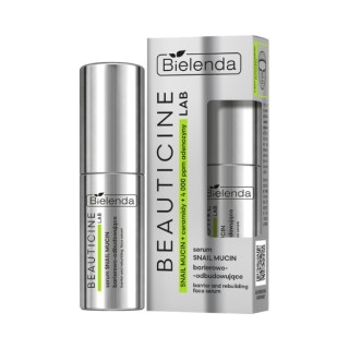 Bielenda Beauticine Lab barrièreherstellend gezichtsserum met slakkenslijm 30 ml