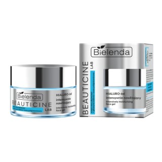 Bielenda Beauticine Lab intensywnie nawilżający Żel do twarzy z Kwasem hialuronownym 50 ml