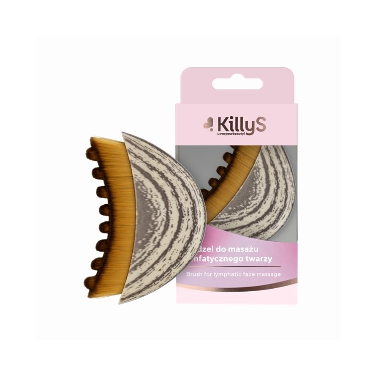 KillyS Lymphatic Facial Massage Brush 1 piece