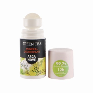 Arganove Mineral Roll-on Alum Deodorant Green Tea 50 ml