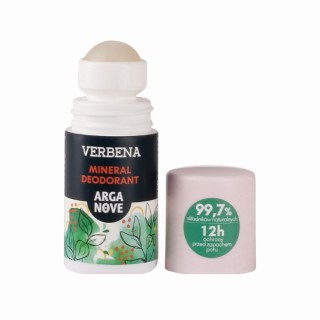 Arganove mineralny Dezodorant Roll-on ałunowy Verbena 50 ml