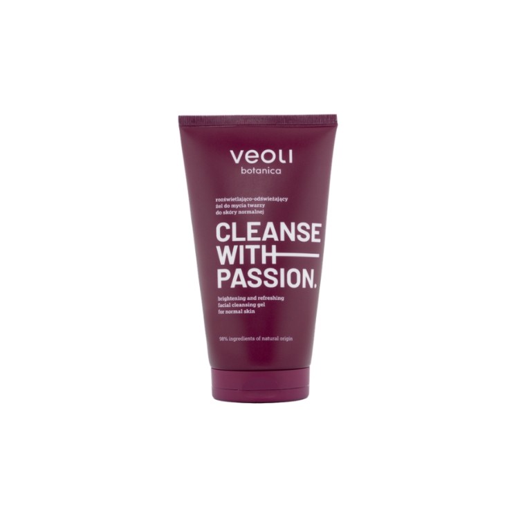 Veoli Botanica Cleanse With Passion Cleansing and Peeling Facial Wash Gel 150 ml