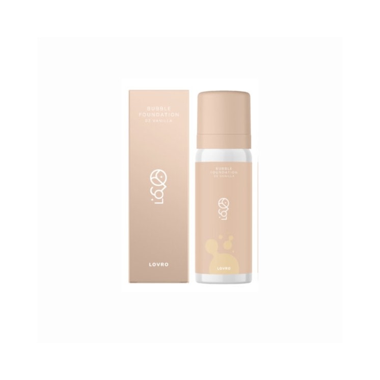 Lovro Bubble Foundation Aerated, illuminating foundation /02/ Vanilla 50 ml