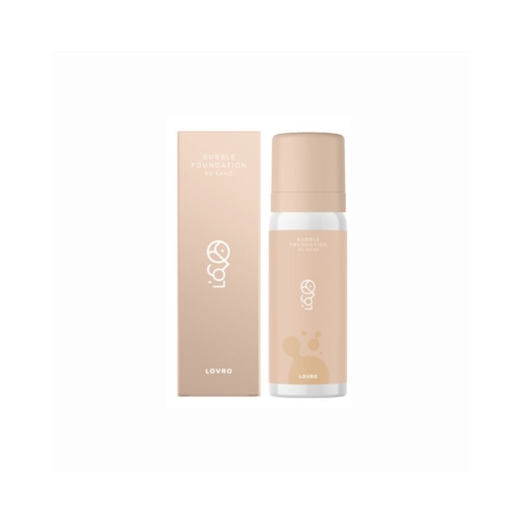 Lovro Bubble Fundation Podkład o napowietrzonej, rozświetlającej formule /03/ Sand 50 ml